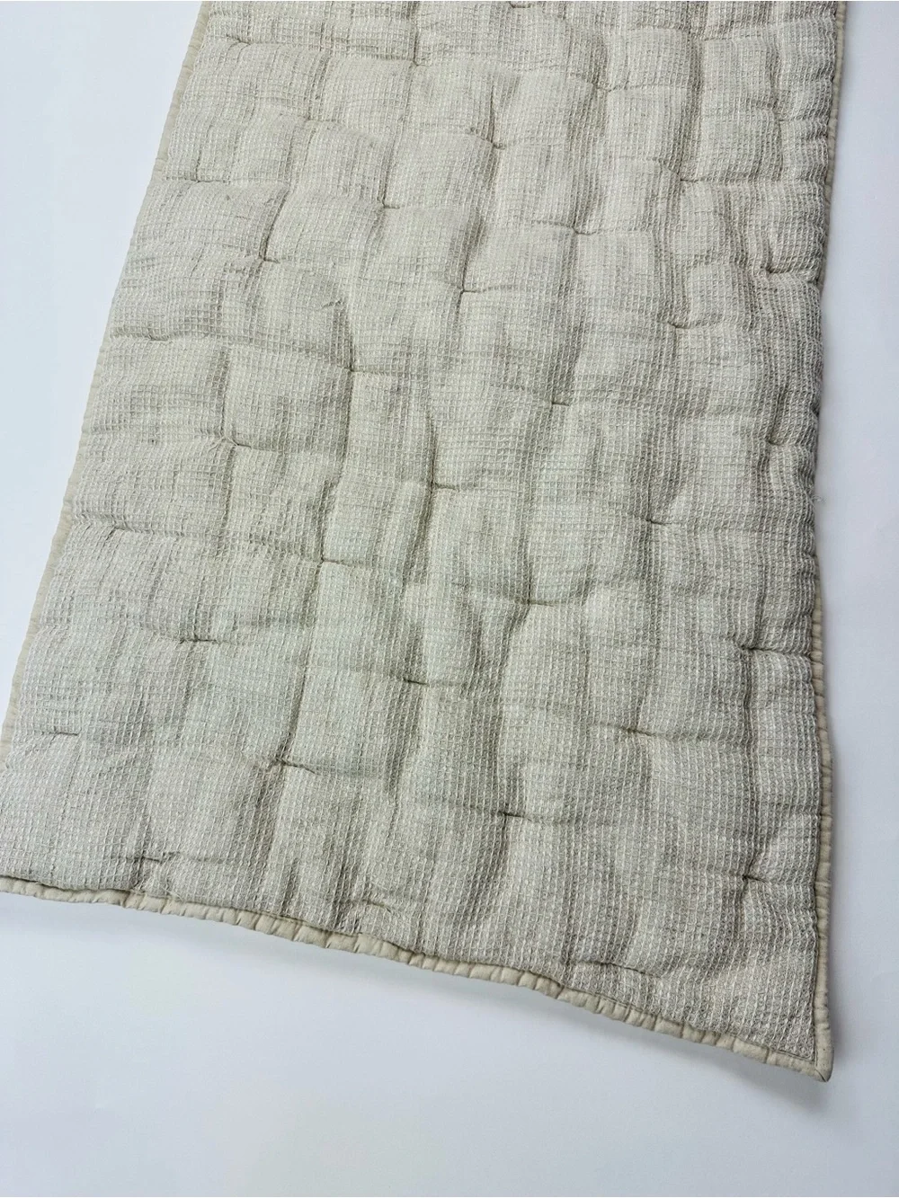 Pottery Barn Neutral Textured Linen King Pillow Sham